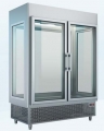 Ψυγείο συντήρηση διπλό με 4 πλευρές τζάμι 160x80x220 UBK160