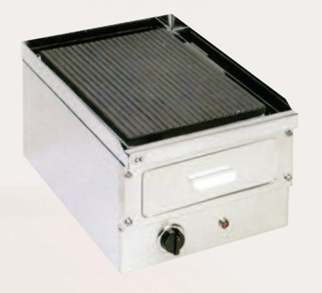 Πλατώ ηλεκτρικό MM35 230V με ραβδωτή πλάκα