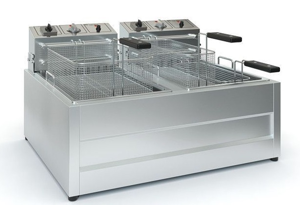 Φριτέζα ηλεκτρική ΔΙΠΛΗ 13+13LT TZTX26 380V