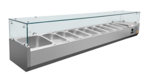 ΨΥΓΕΙΟ ΕΠΙΤΡΑΠΕΖΙΟ ΒΙΤΡΙΝΑ ΓΙΑ 6 GN 1/3