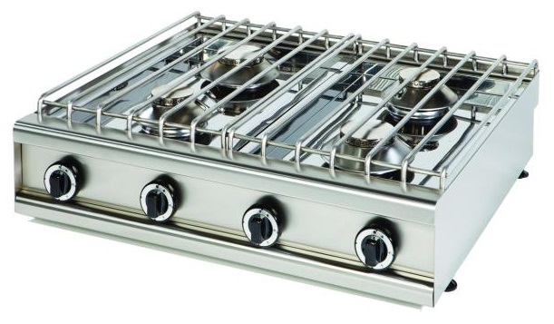 Εστία αερίου ΤΕΤΡΑΠΛΗ KALLISTI 4 βαρέως τύπου