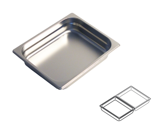 Λεκάνη Gastronorm 1/2 βάθους 2cm