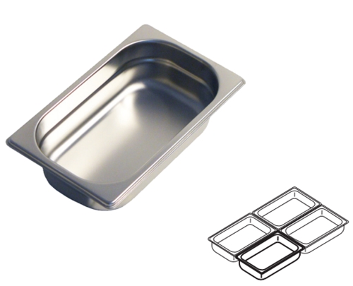 Λεκάνη Gastronorm 1/4 βάθους 6.5cm
