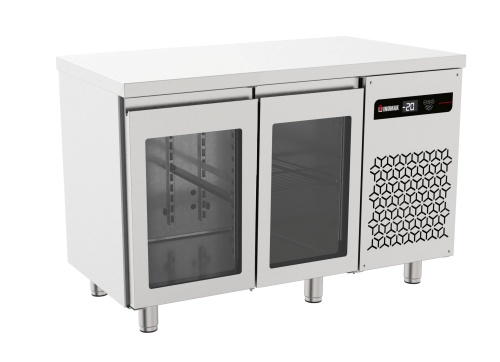 Ψυγείο πάγκος συντήρηση με τζάμια 135x60x87