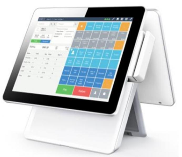 Σύστημα POS A15 με 2η οθόνη VGA και περίβλημα αλουμινίου