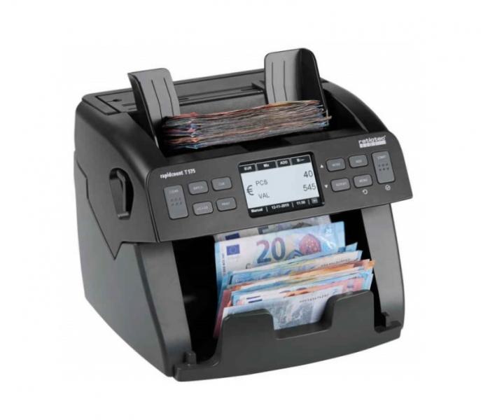 Καταμετρητής μικτής καταμέτρησης χαρτονομισμάτων RATIOTEC T575