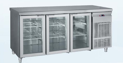 Ψυγείο πάγκος συντήρηση με τζάμια 185x70x85