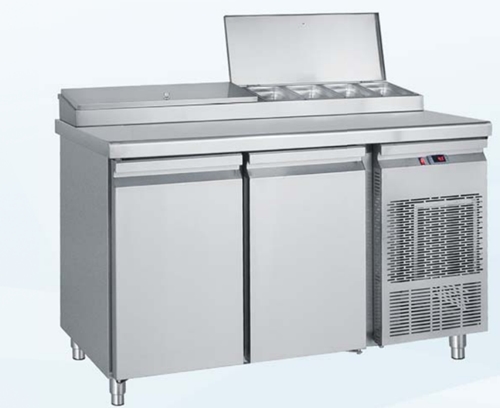 Ψυγείο σαλατών με ανοξείδωτο κάλυμμα 139x70x85