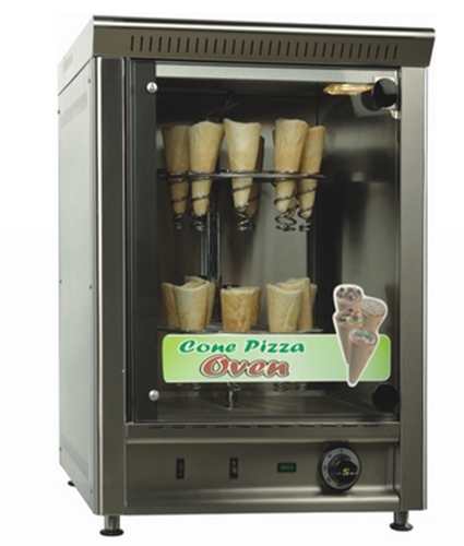 Φούρνος πίτσας για 16 πίτσες-χωνάκια