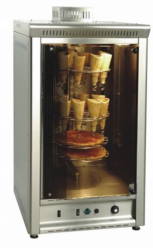 Φούρνος πίτσας για 24 πίτσες-χωνάκια