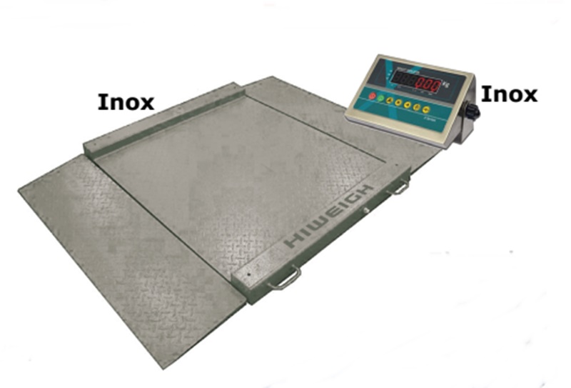 Πλάστιγγα με 2 ραμπες FDLS-X3 INOX 150Χ150 3000kg